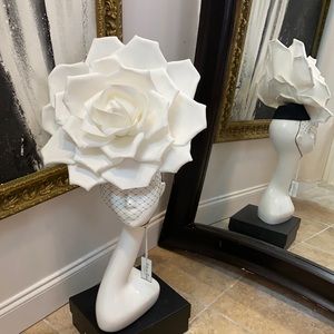 Arturo Rios Rose Fascinator hat Kentucky derby